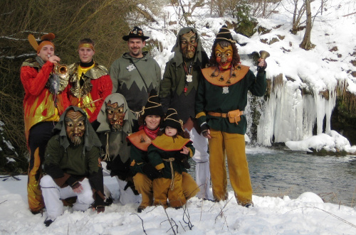 Gruppenbild der Narrenzunft Veringendorf e.V.